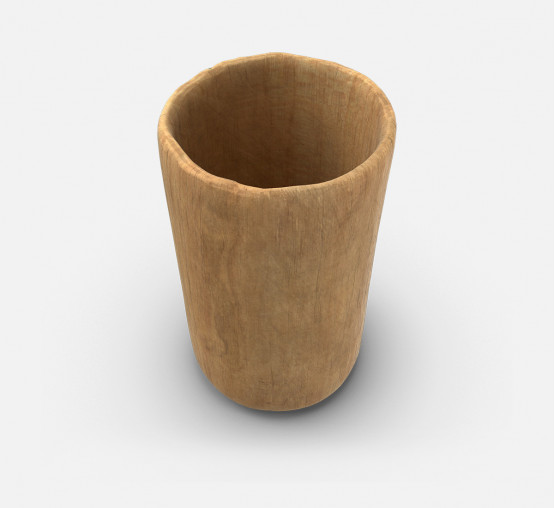 Wooden Vase